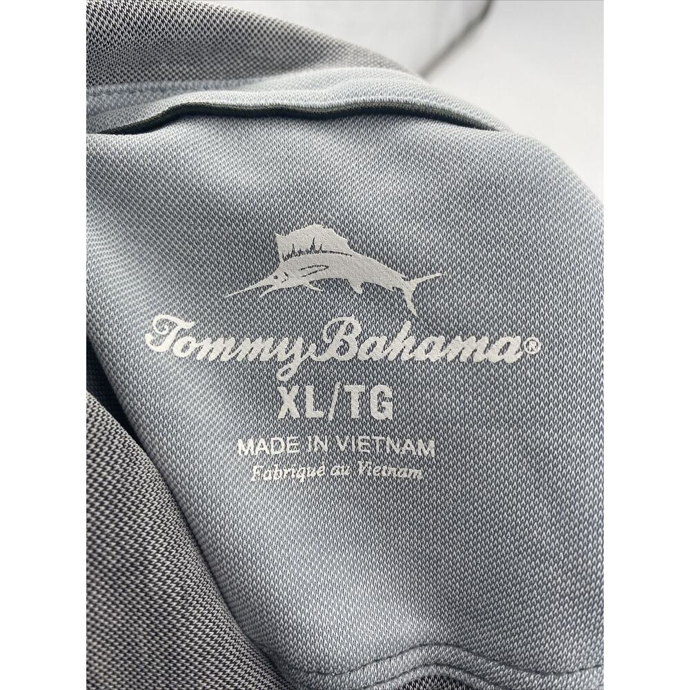 Tommy Bahama Mens Polo Shirt Size Medium Shoreline Surf Short Sleeve Golf NWT - Picture 4 of 4